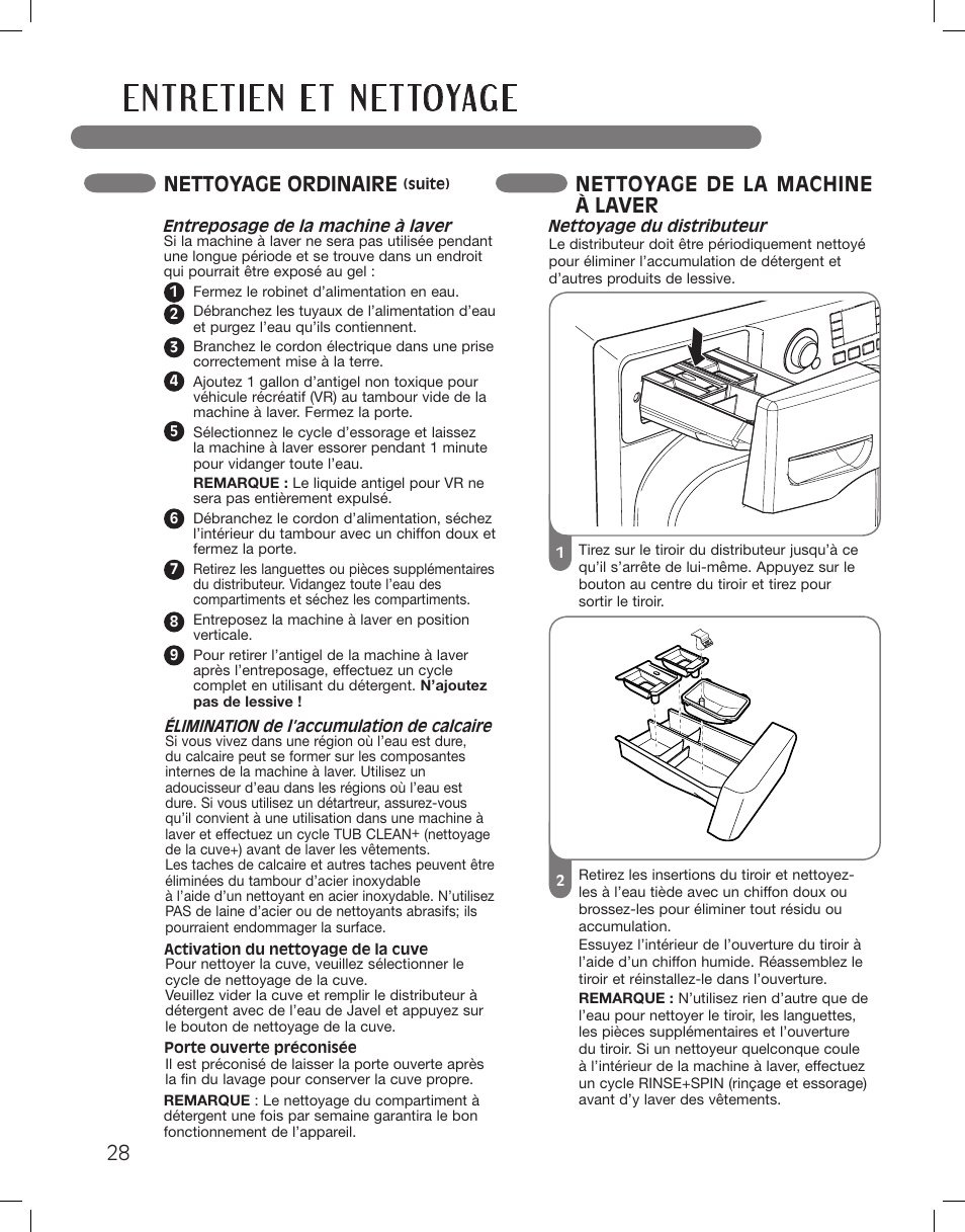 LG LSWF388HVS User Manual | Page 100 / 108