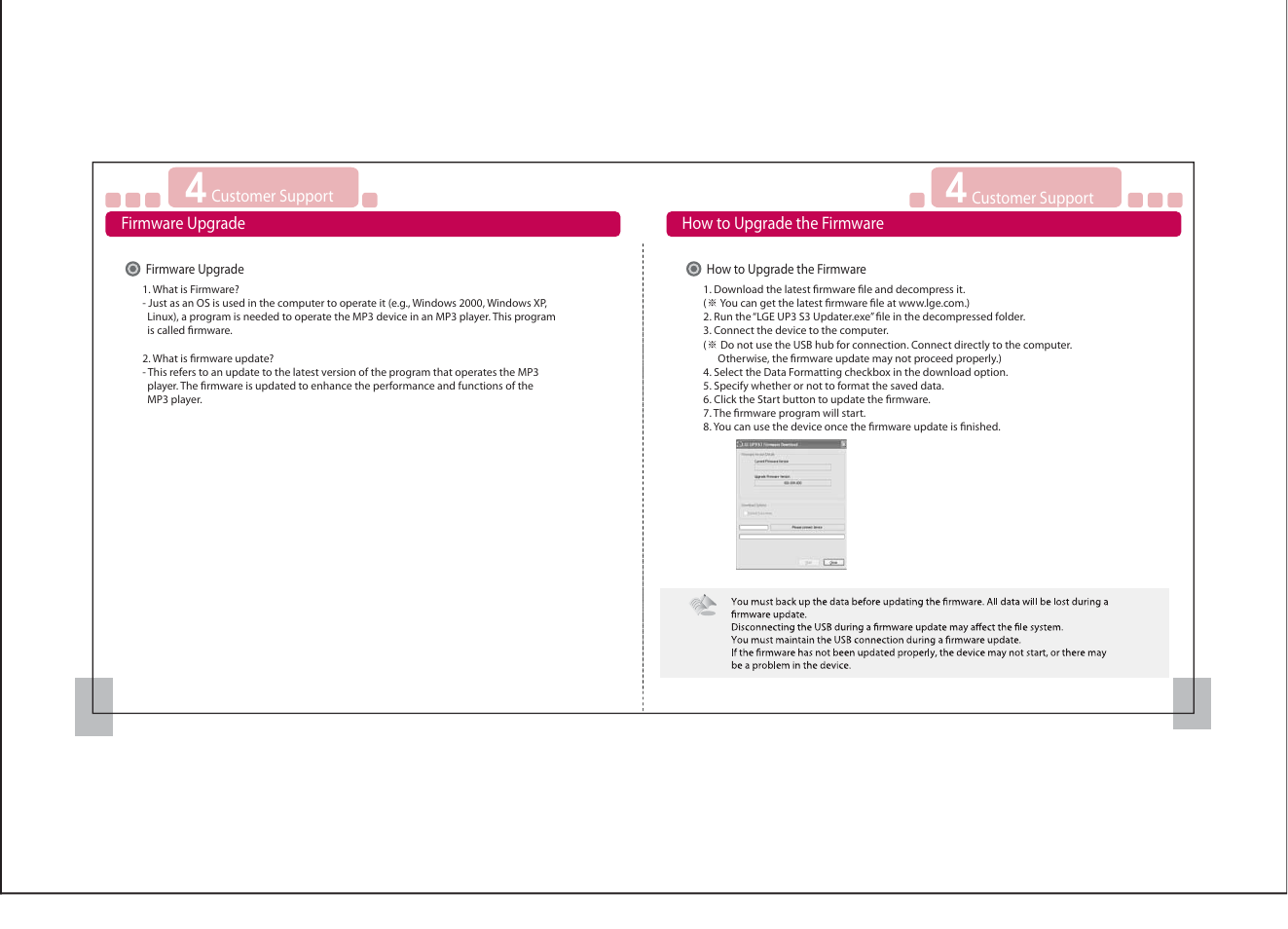 LG PS34GNGB.AES2STD User Manual | Page 20 / 23