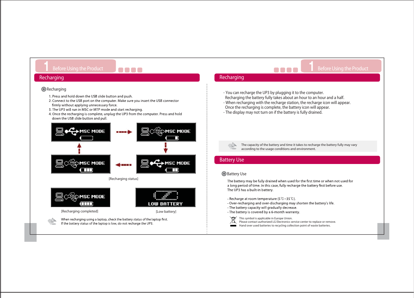 LG PS34GNGB.AES2STD User Manual | Page 9 / 23