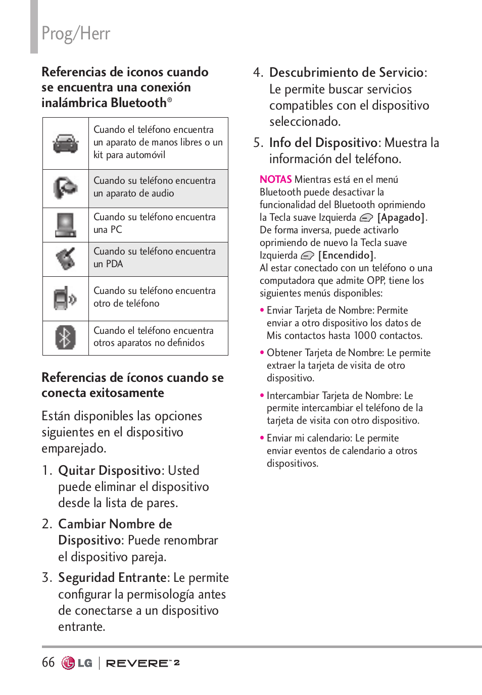 Prog/herr | LG LGVN150S User Manual | Page 196 / 274