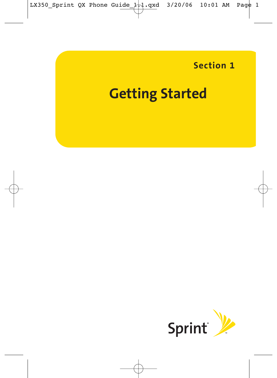 Getting started | LG LGLX350 User Manual | Page 16 / 219