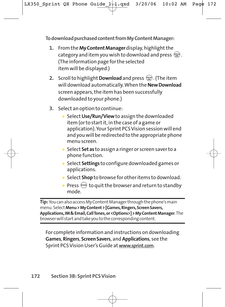 LG LGLX350 User Manual | Page 187 / 219
