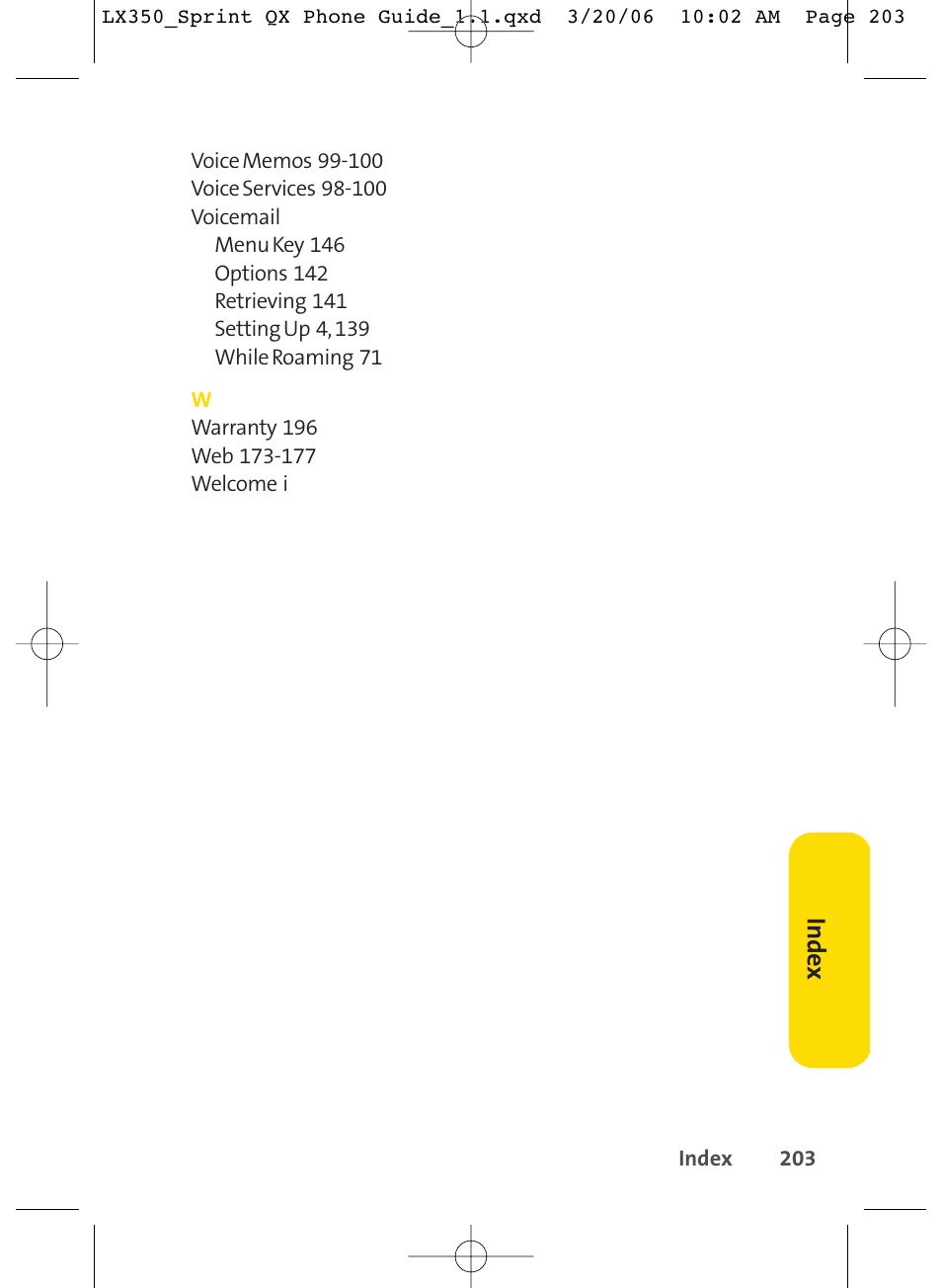 LG LGLX350 User Manual | Page 218 / 219