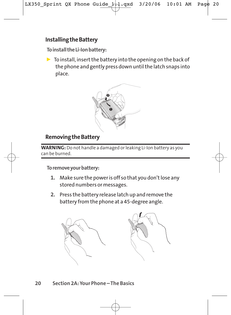 LG LGLX350 User Manual | Page 35 / 219