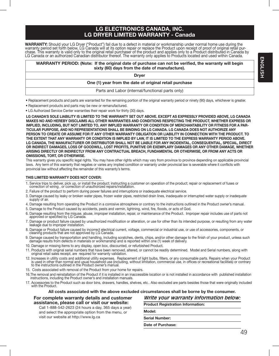 LG LSDG389VS User Manual | Page 49 / 148