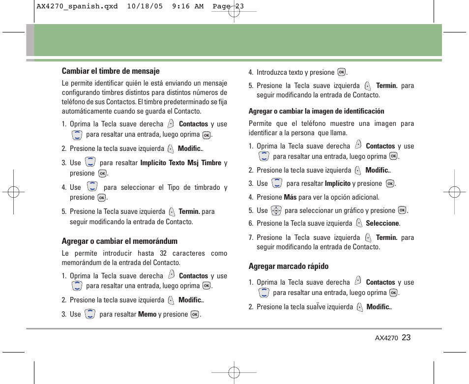 LG LGAX4270 User Manual | Page 111 / 175