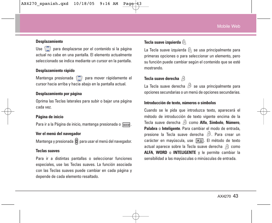 LG LGAX4270 User Manual | Page 131 / 175