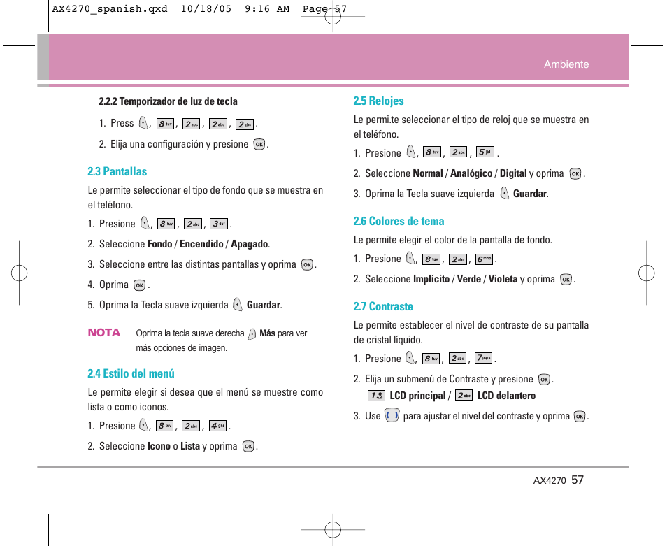 LG LGAX4270 User Manual | Page 145 / 175