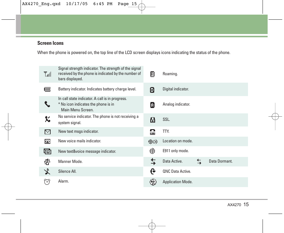 LG LGAX4270 User Manual | Page 16 / 175