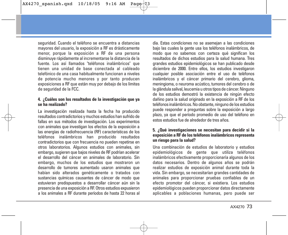 LG LGAX4270 User Manual | Page 161 / 175