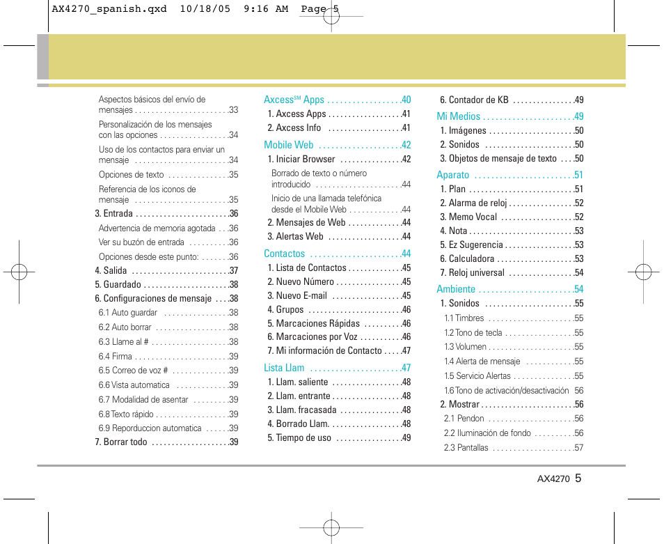 LG LGAX4270 User Manual | Page 93 / 175