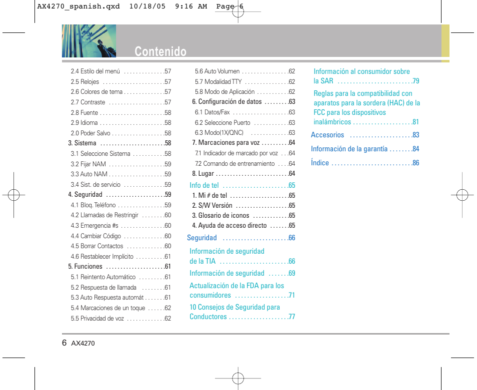 LG LGAX4270 User Manual | Page 94 / 175