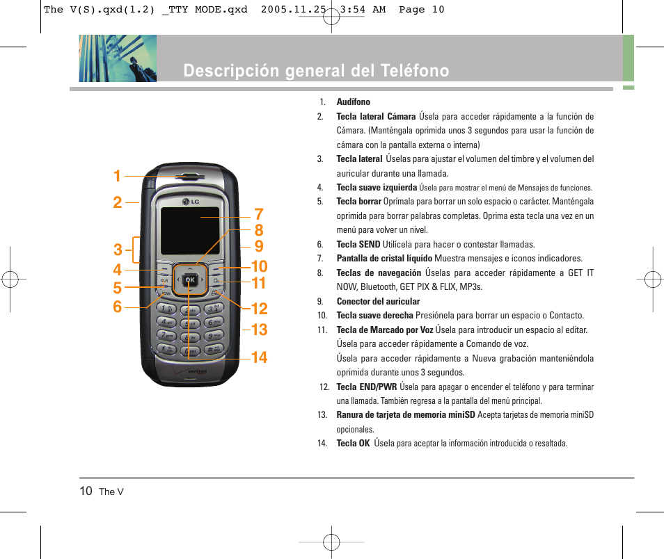 Descripción general del teléfono | LG LGVX9800 User Manual | Page 108 / 196