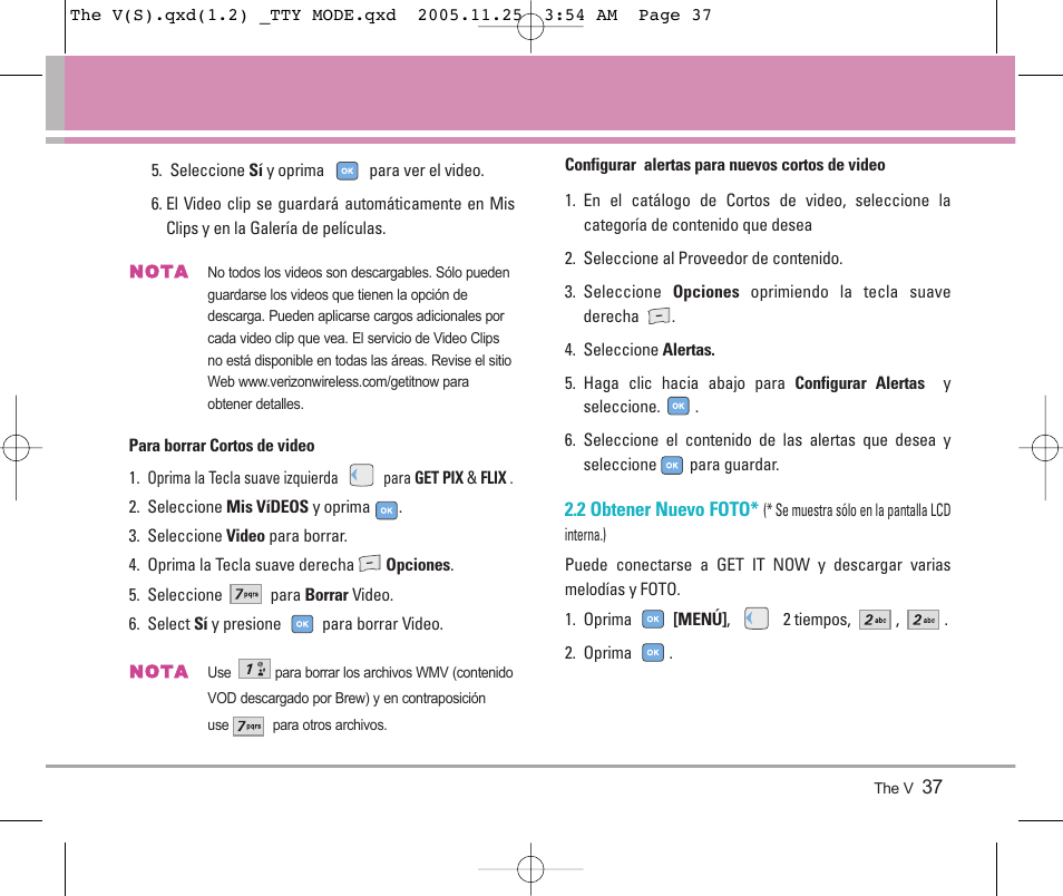 LG LGVX9800 User Manual | Page 135 / 196