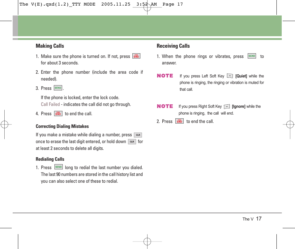 LG LGVX9800 User Manual | Page 19 / 196