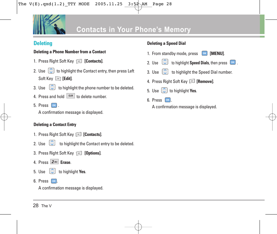 Deleting | LG LGVX9800 User Manual | Page 30 / 196