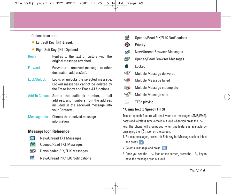 LG LGVX9800 User Manual | Page 51 / 196