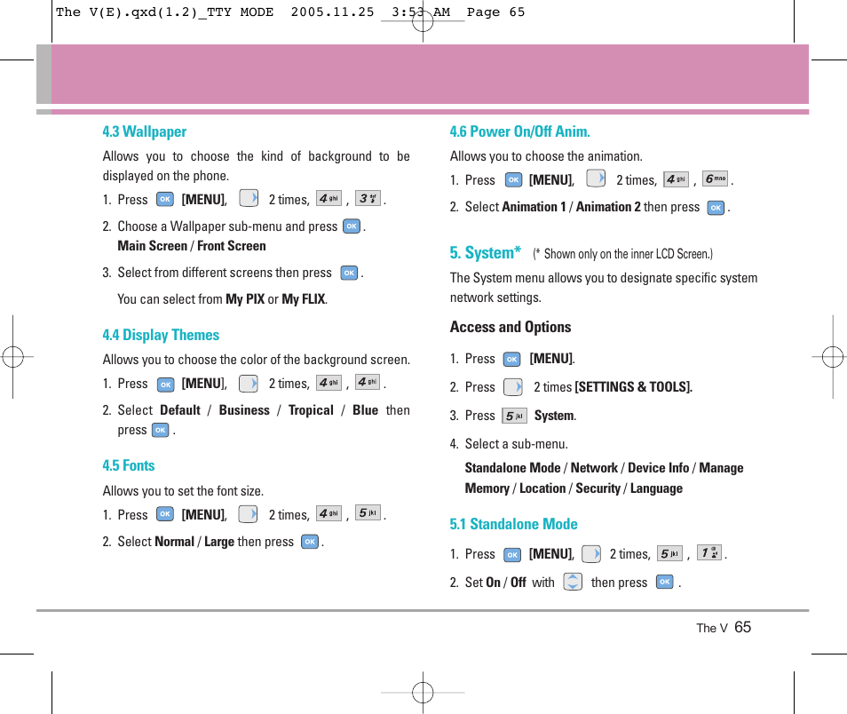 System | LG LGVX9800 User Manual | Page 67 / 196