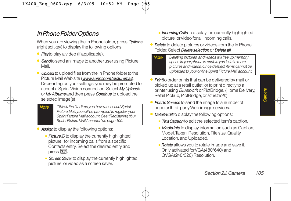 LG LX400 User Manual | Page 119 / 180