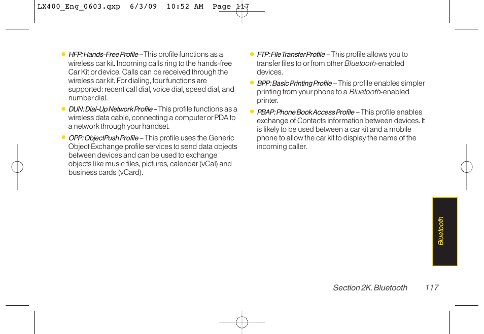 LG LX400 User Manual | Page 131 / 180