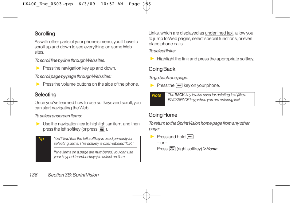 LG LX400 User Manual | Page 150 / 180