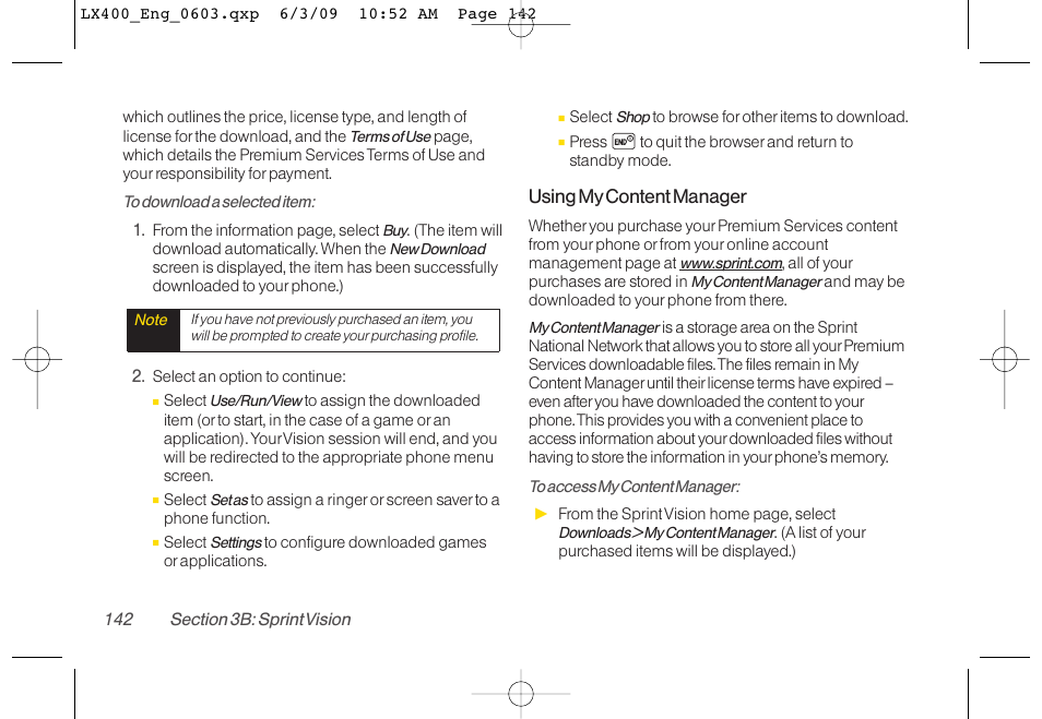 LG LX400 User Manual | Page 156 / 180