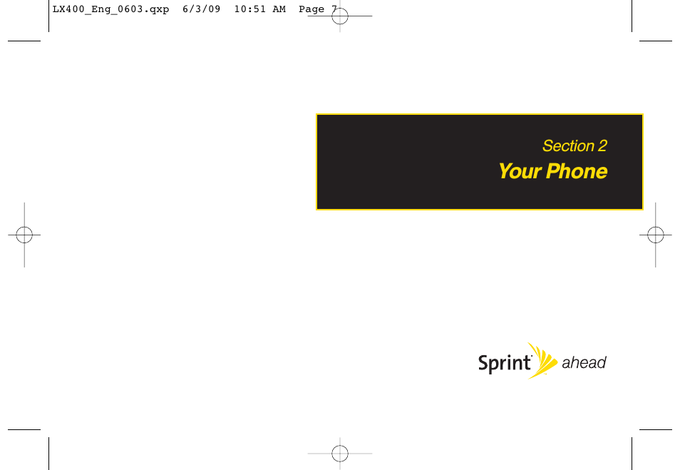 Your phone | LG LX400 User Manual | Page 21 / 180