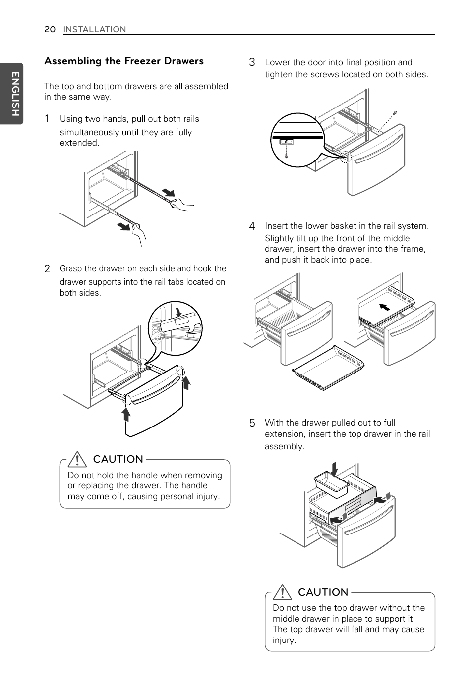 LG LFX29937ST User Manual | Page 20 / 61