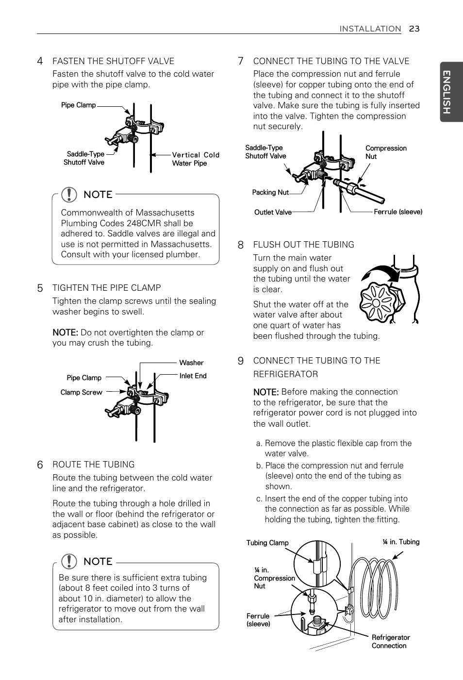 English | LG LFX29937ST User Manual | Page 23 / 61