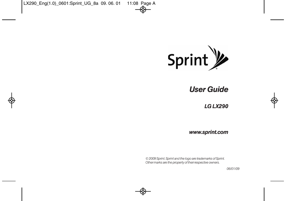 LG LGLX290 User Manual | 141 pages