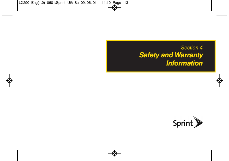 Safety and warranty information | LG LGLX290 User Manual | Page 125 / 141