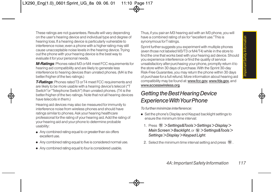 LG LGLX290 User Manual | Page 129 / 141