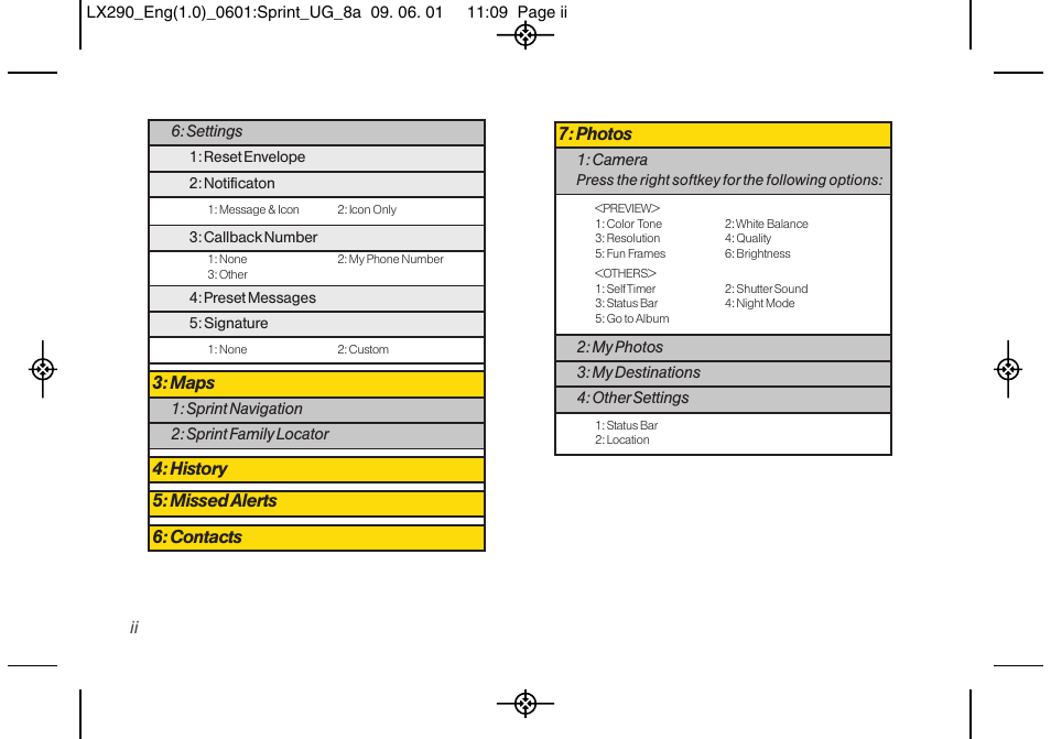LG LGLX290 User Manual | Page 8 / 141