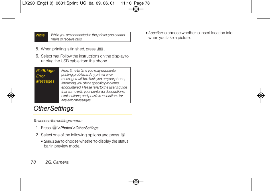 Other settings | LG LGLX290 User Manual | Page 90 / 141