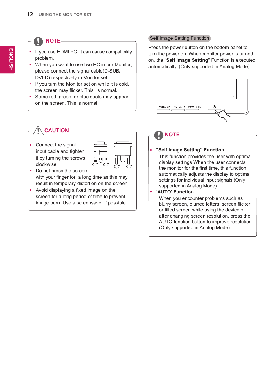 LG 24EB23PM-B User Manual | Page 12 / 30