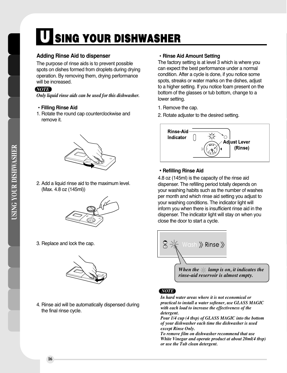 LG LDS5811WW User Manual | Page 16 / 48