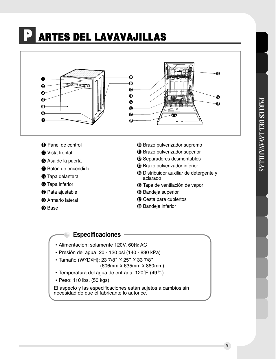 LG LDS5811WW User Manual | Page 33 / 48