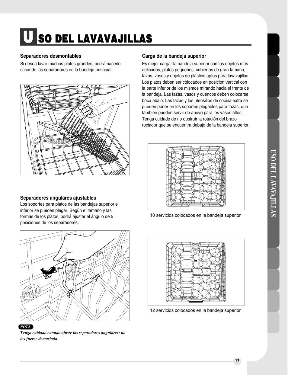 LG LDS5811WW User Manual | Page 37 / 48