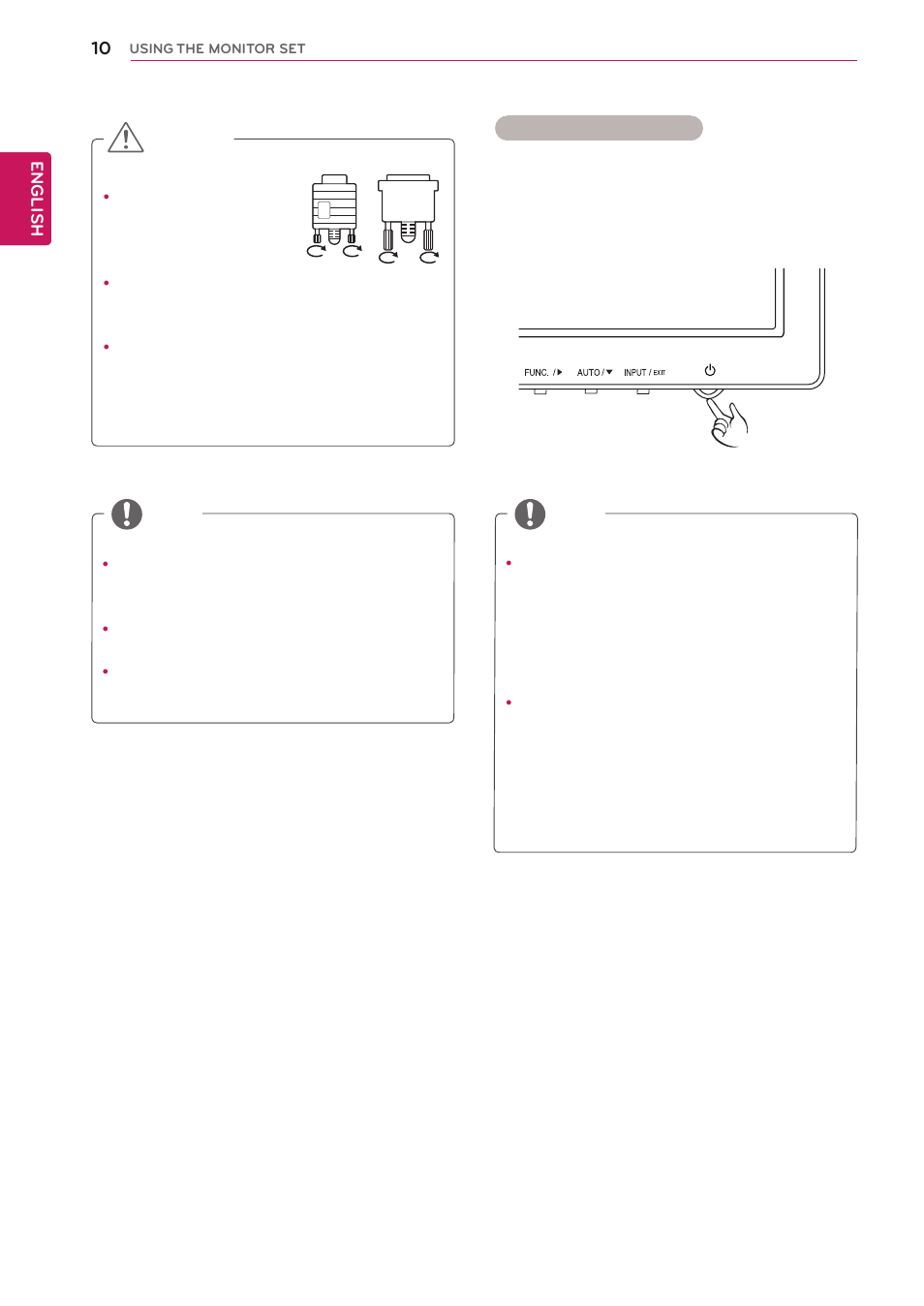 LG 22EN43T-B User Manual | Page 10 / 36