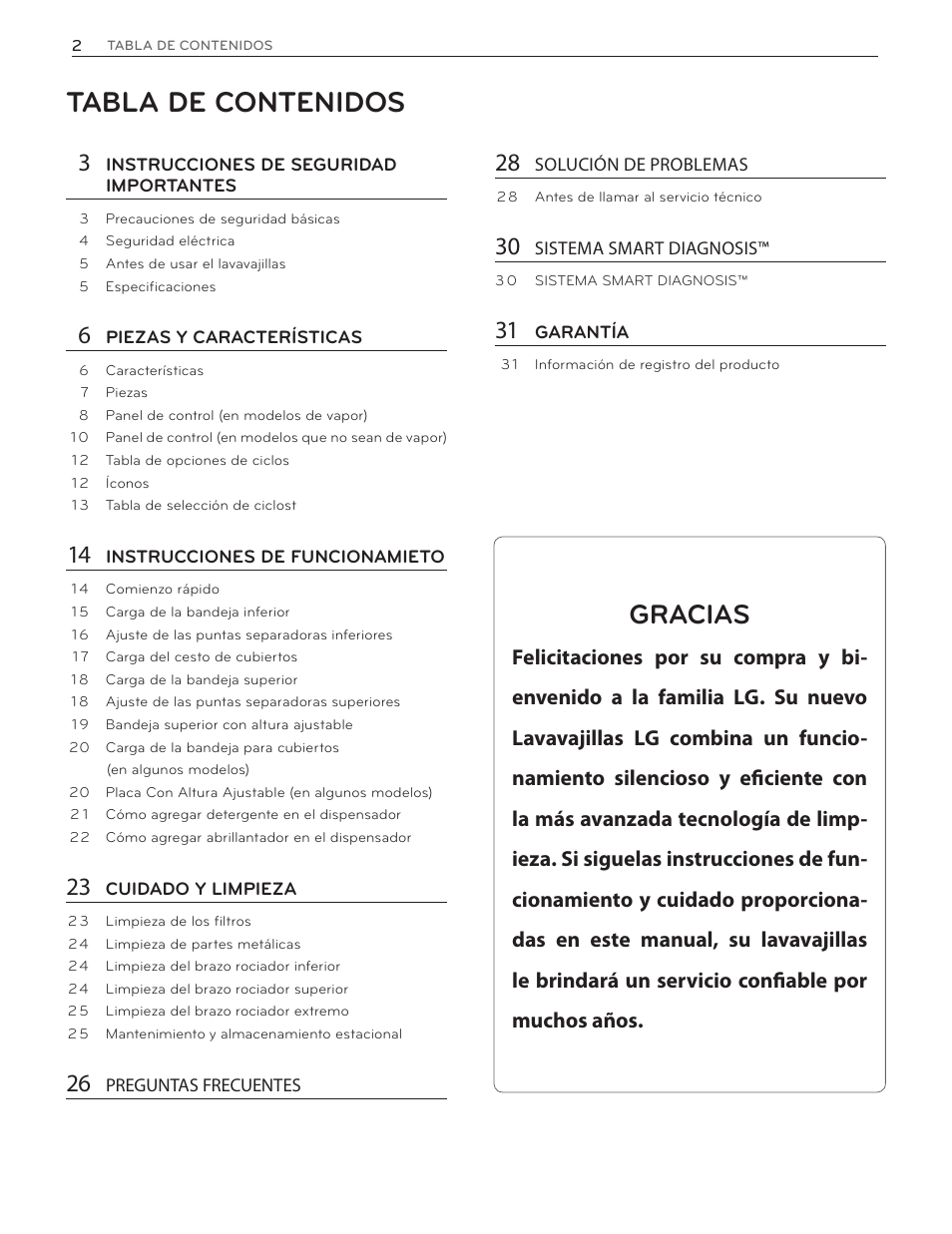 LG LDF7551ST User Manual | Page 34 / 100
