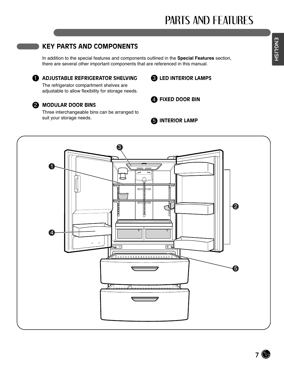 LG LMX25964ST User Manual | Page 7 / 45