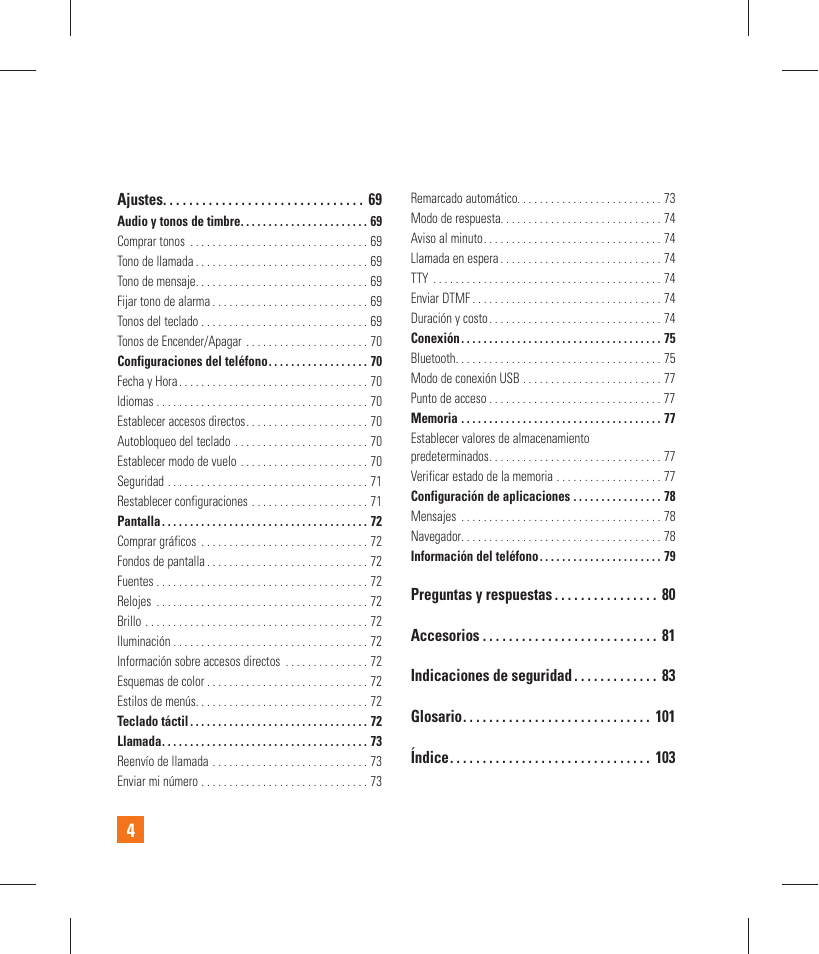 LG GT365 User Manual | Page 116 / 218