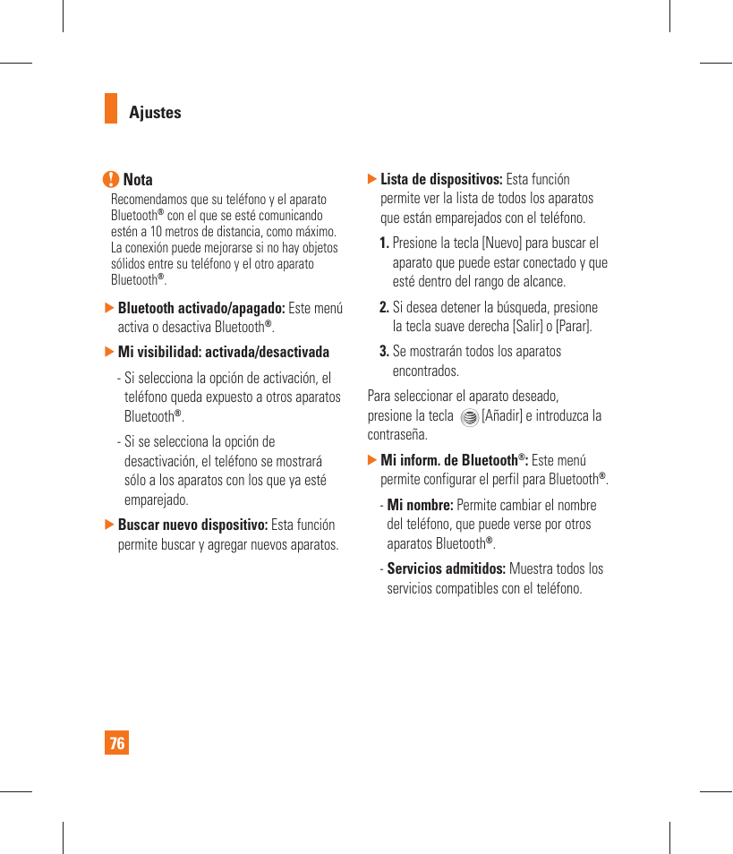 LG GT365 User Manual | Page 188 / 218
