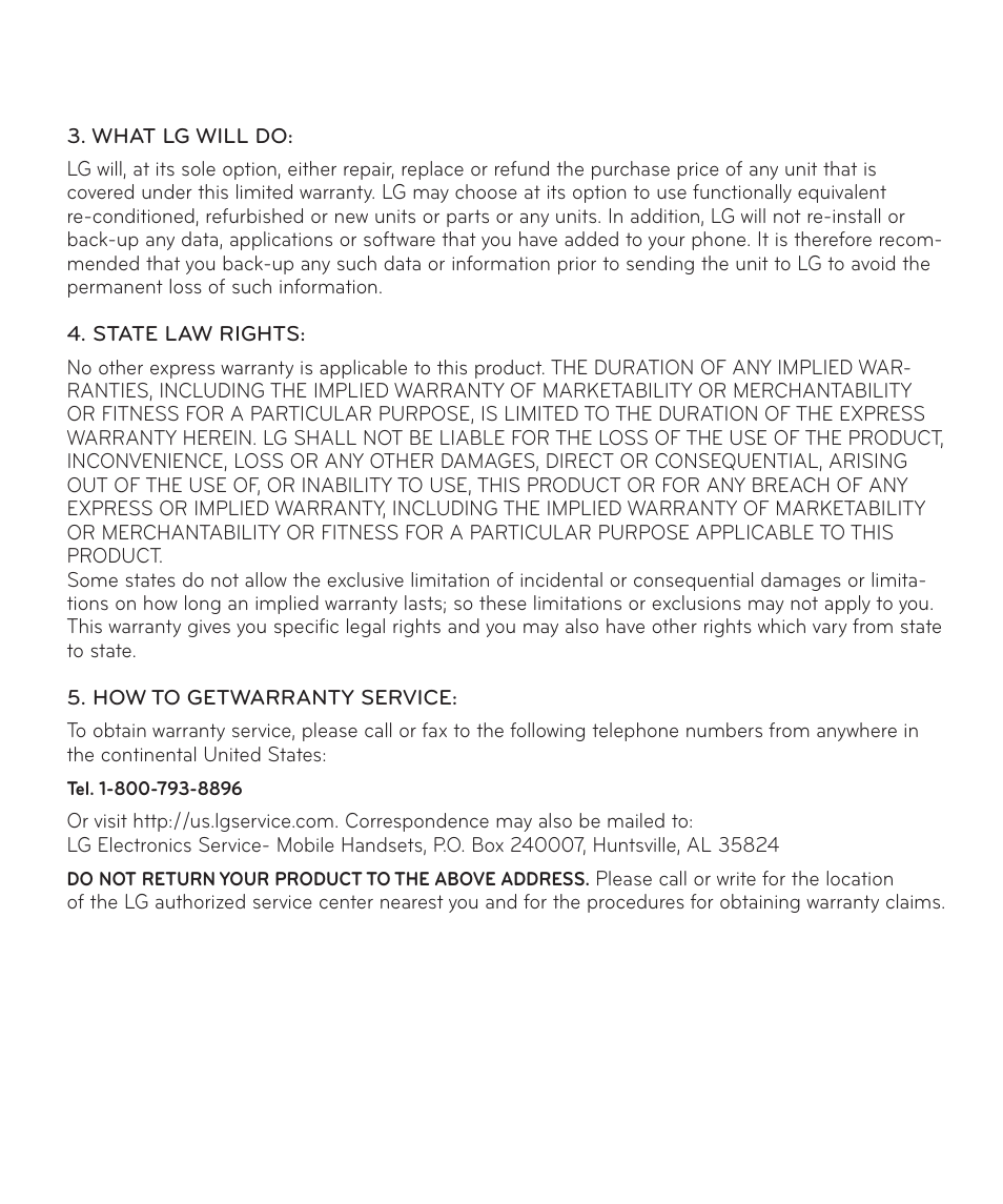 LG LGP659BK User Manual | Page 130 / 130