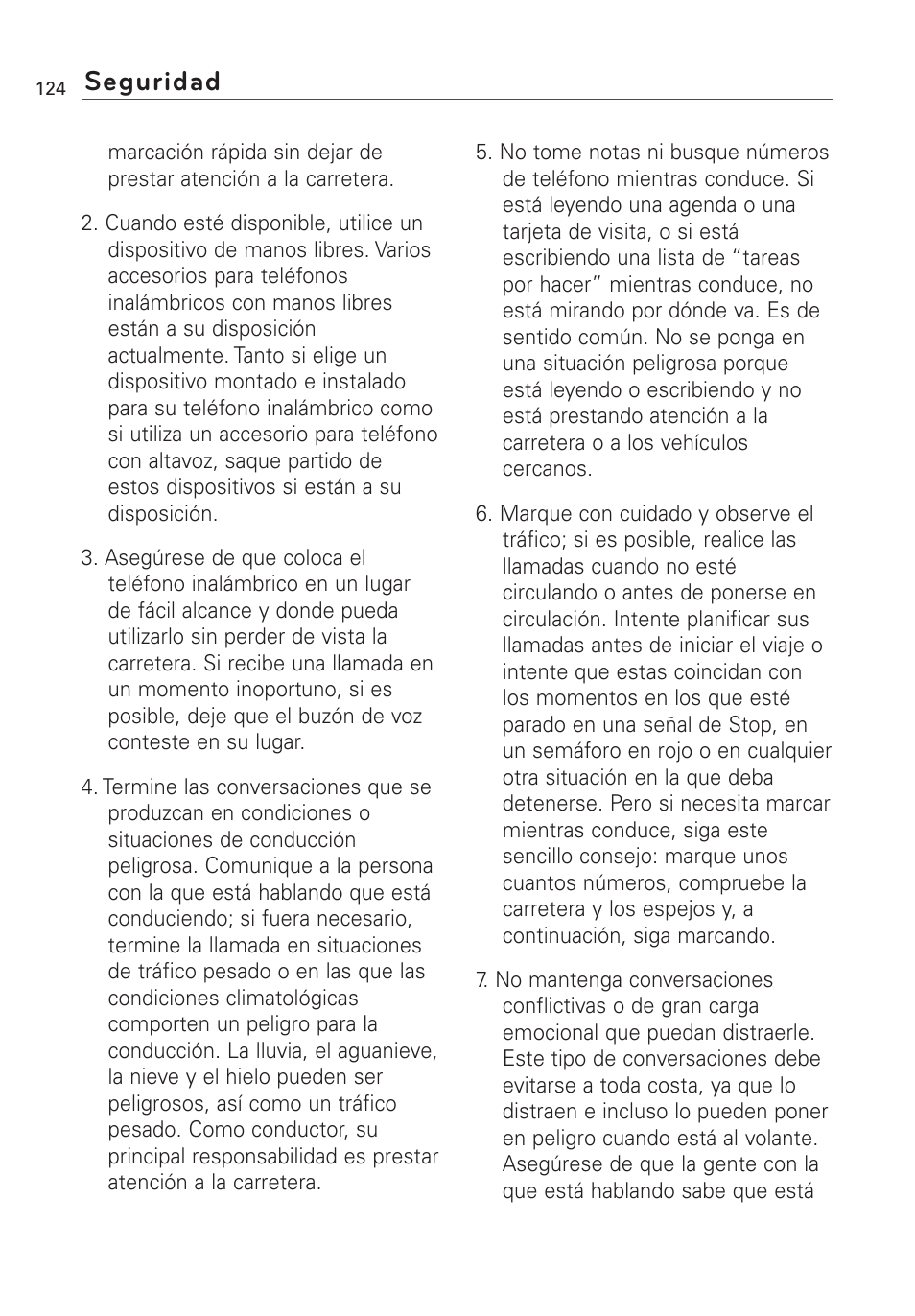 Seguridad | LG AS855 User Manual | Page 274 / 307