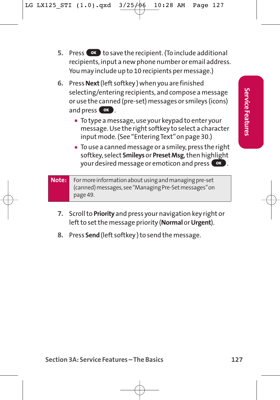 LG LX125 User Manual | Page 135 / 185