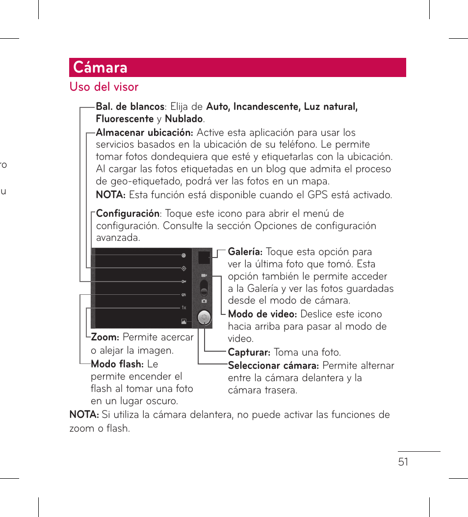 Cámara | LG LGL95G User Manual | Page 145 / 202