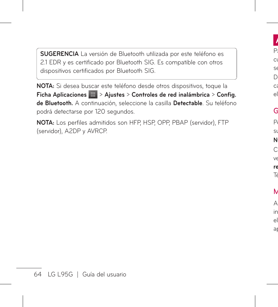LG LGL95G User Manual | Page 158 / 202
