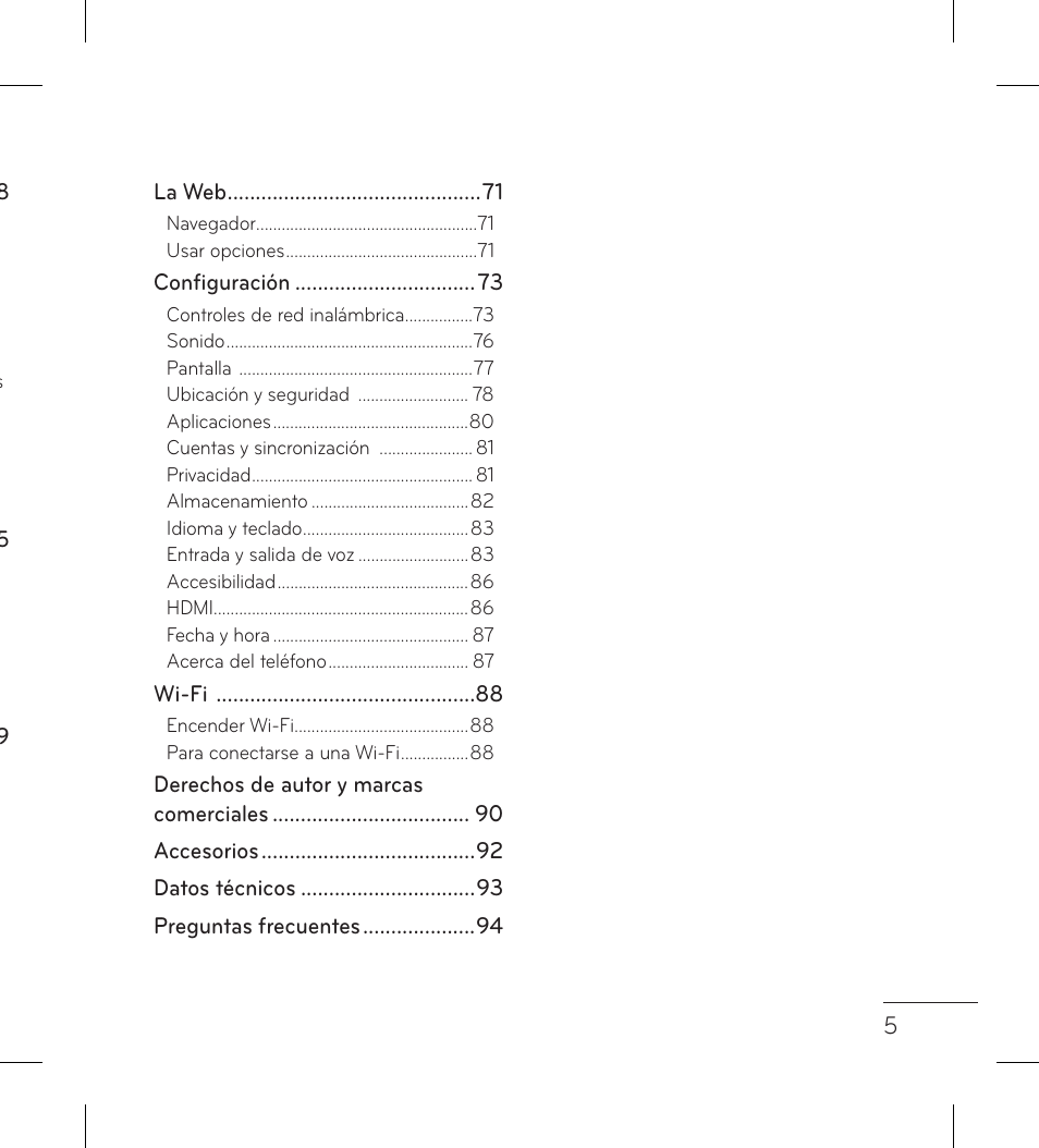 LG LGL95G User Manual | Page 99 / 202