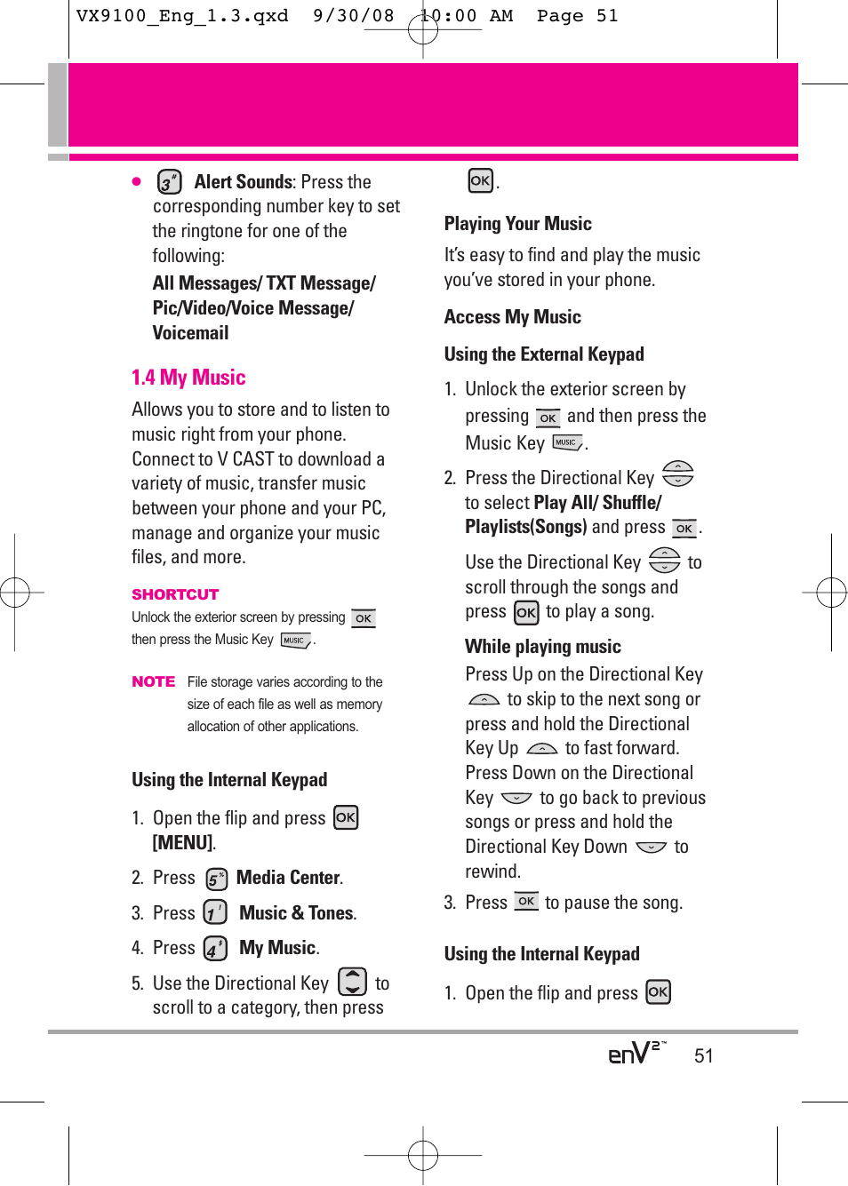 LG LGVX9100LK User Manual | Page 51 / 130